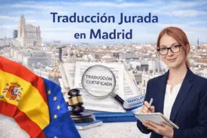 Traducciones juradas en Madrid